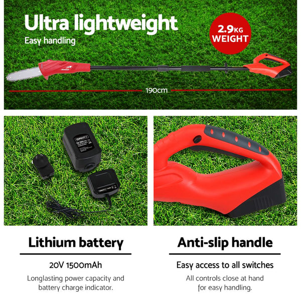 Giantz 20V In 1 Cordless Electric Chainsaw Chainsaws