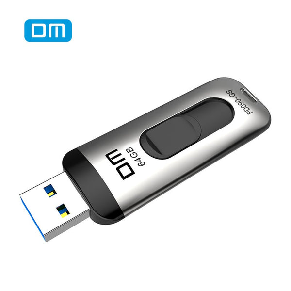 Usb3.0 Flash Drive Metal Pen High Speed Memory Stick 64Gb Silver