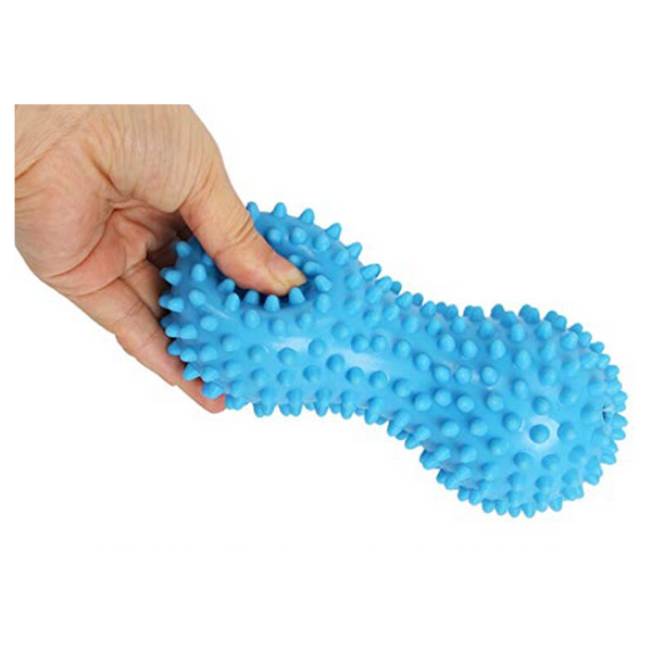 3Pcs Peanut Pvc Yoga Supplies With Thorns Workout Massage Hand Ball Fitness Inflated Air Bag Exercise Balls