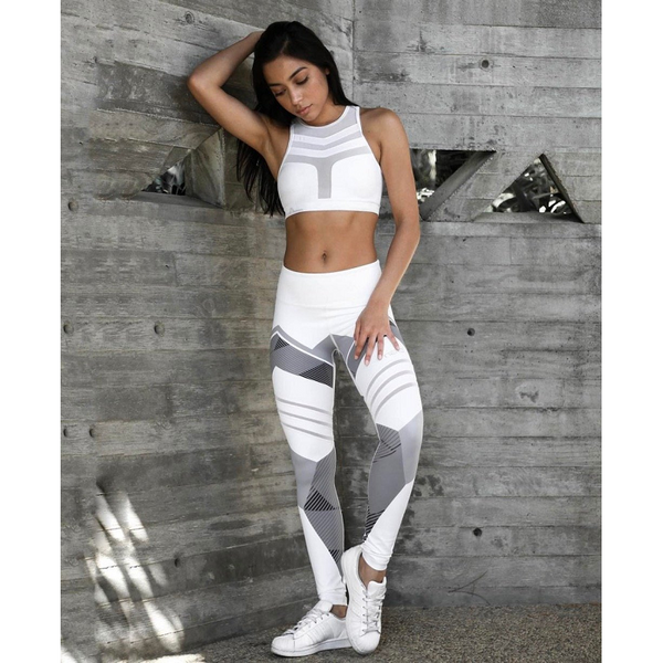 Quick Dry High Waist Fitness Leggings Sports Yoga Pants For Women Activewear Pants