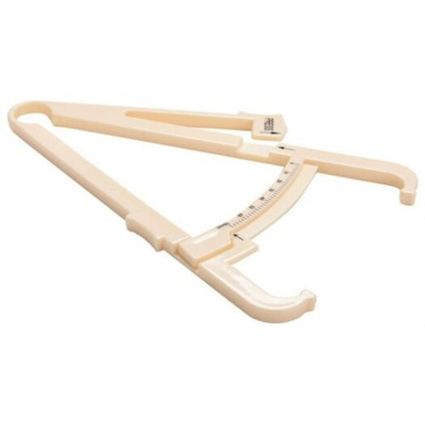Personal Body Fat Caliper Skin Analyzer Antique White Fat Burners
