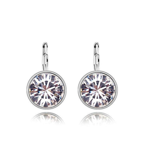 Veile Studios Personalized Crystal Earrings