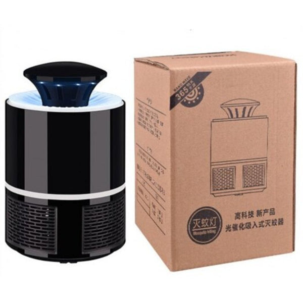 Pest Control Electric Anti Mosquito Killer Lamp Trap Catcher Repeller Black Repellents & Deterrents