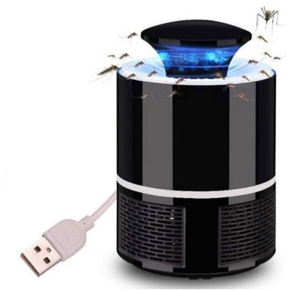 Pest Control Electric Anti Mosquito Killer Lamp Trap Catcher Repeller Black Repellents & Deterrents