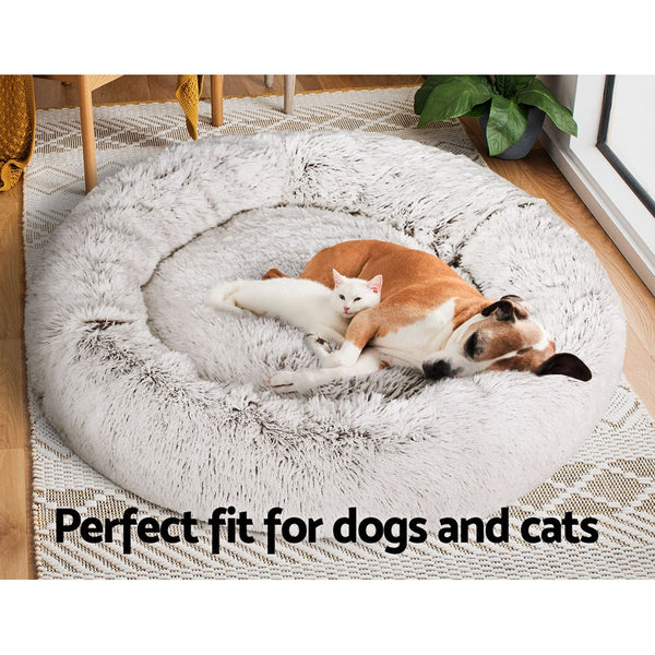 I.Pet Bed Dog Cat Calming Extra Large 110Cm Sleeping Comfy Washable Pet Beds