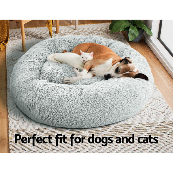 I.Pet Bed Dog Cat Large 90Cm Light Grey