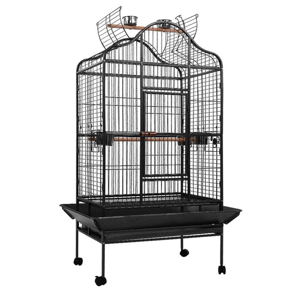 I.Pet Bird Cage Cages Aviary 168Cm Large Travel Stand Budgie Parrot Toys Bird Cages