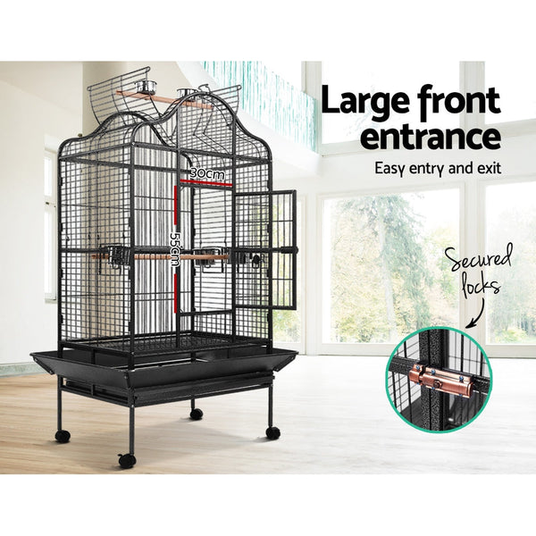 I.Pet Bird Cage Cages Aviary 168Cm Large Travel Stand Budgie Parrot Toys