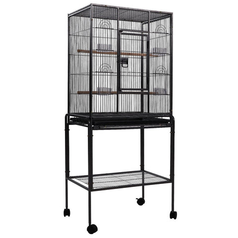 I.Pet Bird Cage Cages Aviary 144Cm Large Travel Stand Budgie Parrot Toys