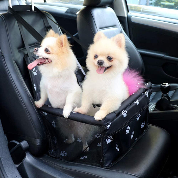 Pet Car Booster Seat Carrier Clip In Safety Box
