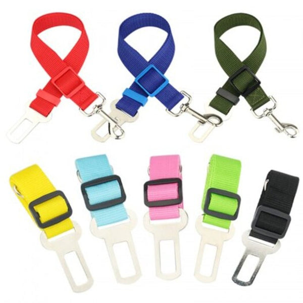 Pet Car Quality Material Seat Belt Dog Traction Rope Army Green