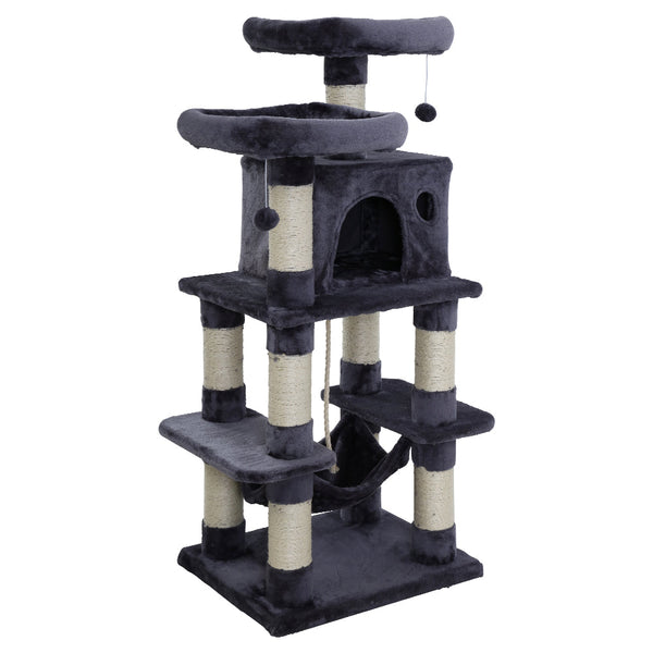 Ipet Cat Tree Trees Scratching Post Scratcher Tower Condo House Furniture Wood 6