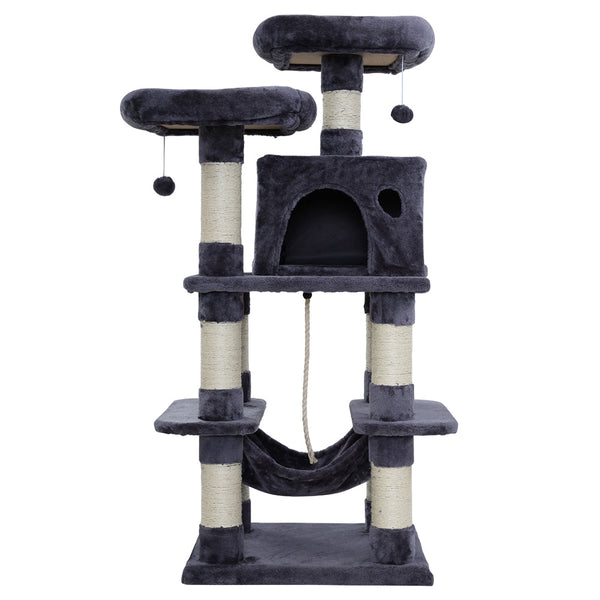 I.Pet Ipet Cat Tree Trees Scratching Post Scratcher Tower Condo House Furniture Wood 6 Furniture & Scratchers