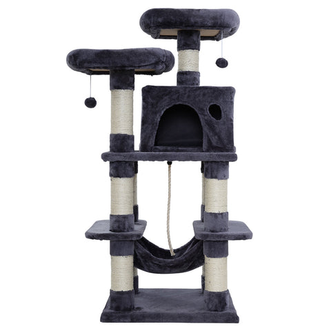 I.Pet Ipet Cat Tree Trees Scratching Post Scratcher Tower Condo House Furniture Wood 6 Furniture & Scratchers