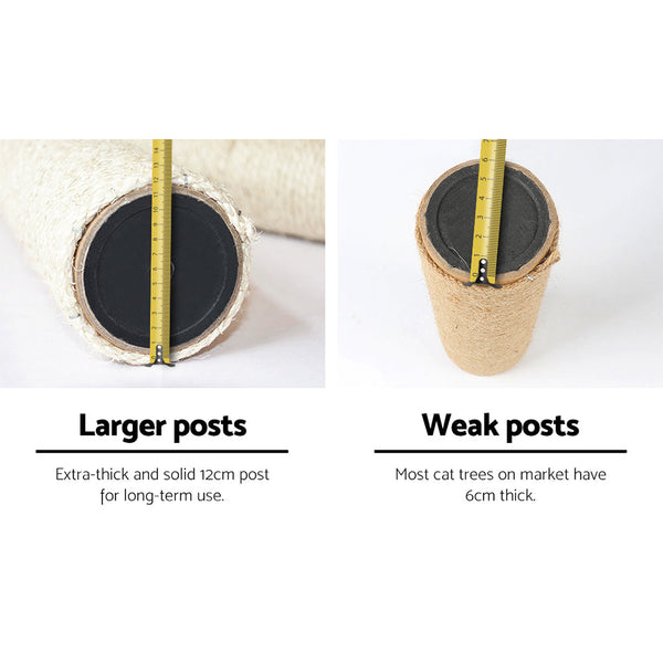 I.Pet Ipet Cat Tree Trees Scratching Post Scratcher Tower Condo House Furniture Wood 6 Furniture & Scratchers