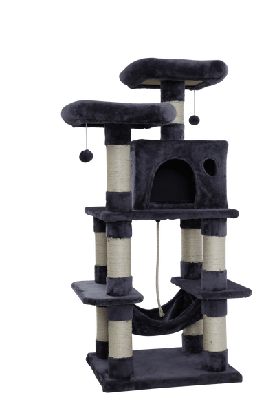 I.Pet Ipet Cat Tree Trees Scratching Post Scratcher Tower Condo House Furniture Wood 6 Furniture & Scratchers