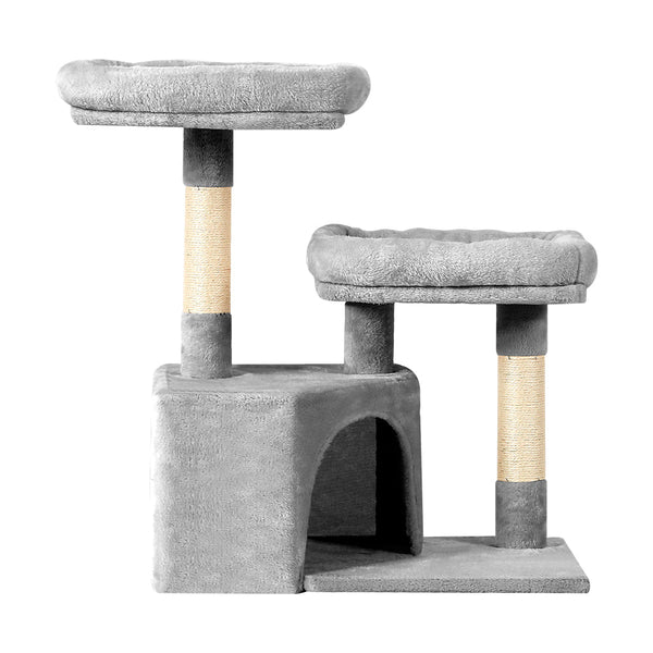 I.Pet Cat Tree Tower Scratching Post Scratcher Wood Condo House Bed Trees 69Cm Furniture & Scratchers