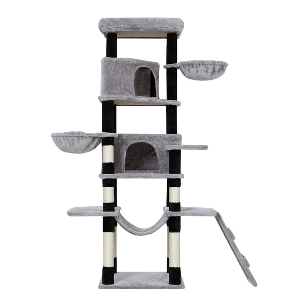 I.Pet Ipet Cat Tree Tower Scratching Post Scratcher Wood Condo House Play Bed 161 Cm Furniture & Scratchers