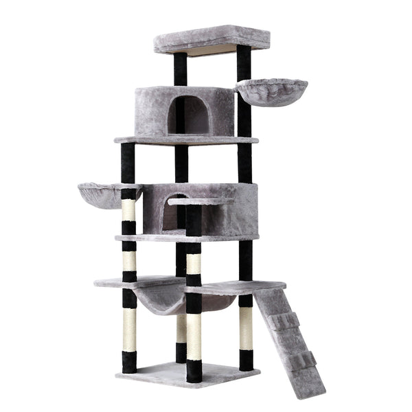 I.Pet Ipet Cat Tree Tower Scratching Post Scratcher Wood Condo House Play Bed 161 Cm Furniture & Scratchers