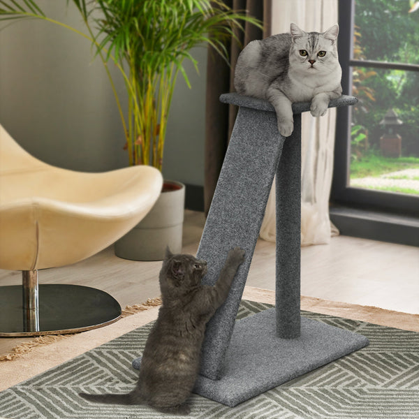 I.Pet Cat Tree Trees Scratching Post Scratcher Tower Condo House Climb 82Cm Furniture & Scratchers