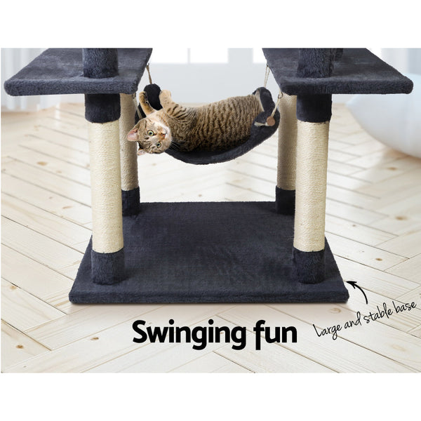 I.Pet Cat Tree 184Cm Trees Scratching Post Scratcher Tower Condo House Furniture Wood Furniture & Scratchers