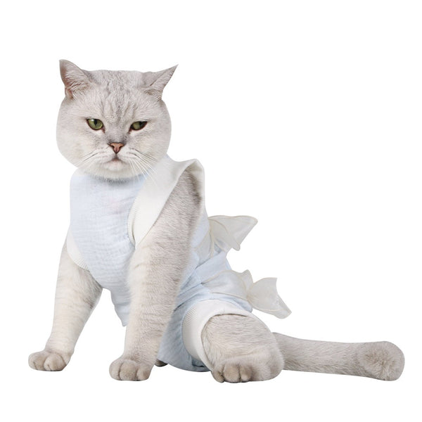 Dog Clothing & Shoes Pet Cat Surgery Recovery Suit Ecollar Alternative For Abdominal Wounds Or Skin