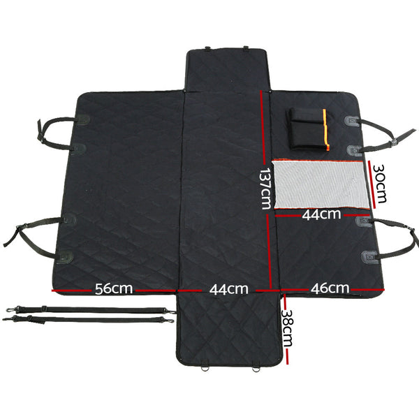 I.Pet Car Seat Cover Dog Hammock Protector Back Waterproof Belt Non Slip Mat Pet Transport
