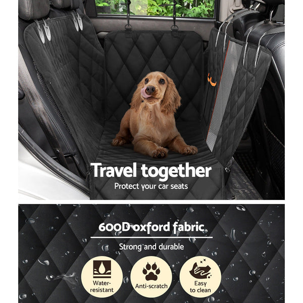 I.Pet Car Seat Cover Dog Hammock Protector Back Waterproof Belt Non Slip Mat Pet Transport