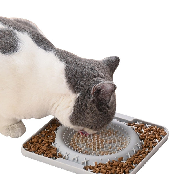 Pet Dog Lick Pad Slow Feeders For Cat Improve Digestion Promote Healthy Dog Feeding Mats