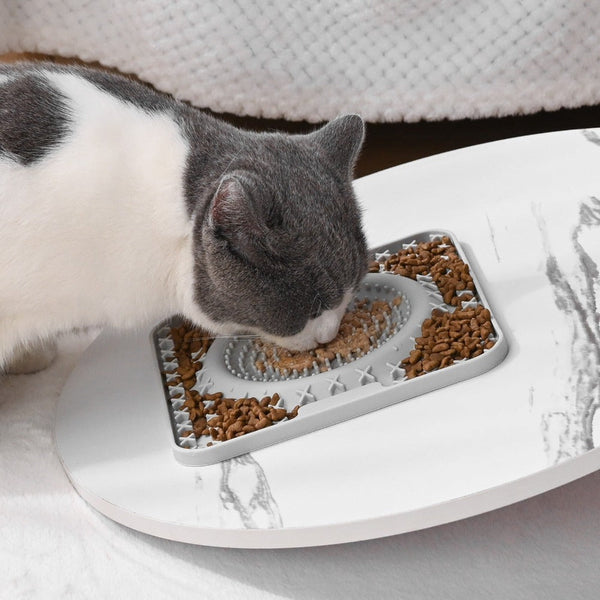 Pet Dog Lick Pad Slow Feeders For Cat Improve Digestion Promote Healthy Dog Feeding Mats
