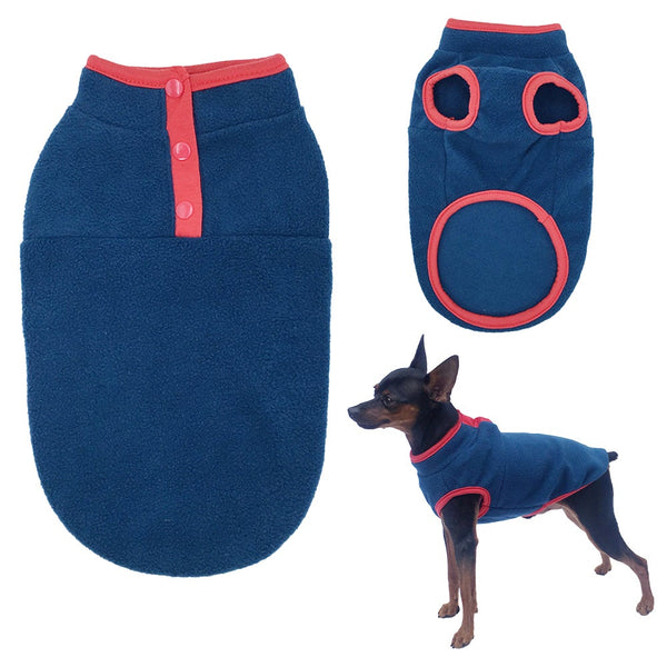 Pet Dog Puppy Winter Warm Jumper Vest Coat Jacket Apparel Clothes Outdoor Fleece Dog Clothing & Shoes