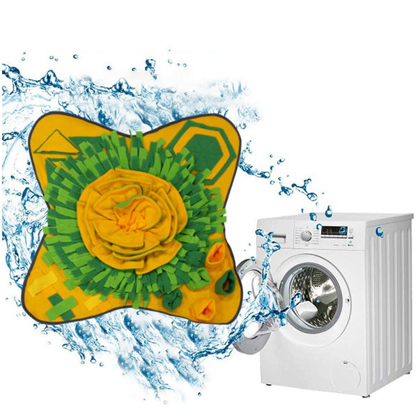 Pet Dog Snuffle Mat Nose Training Sniffing Pad Puzzle Toy Slow Feeding Wear Dog Snuffle Mats