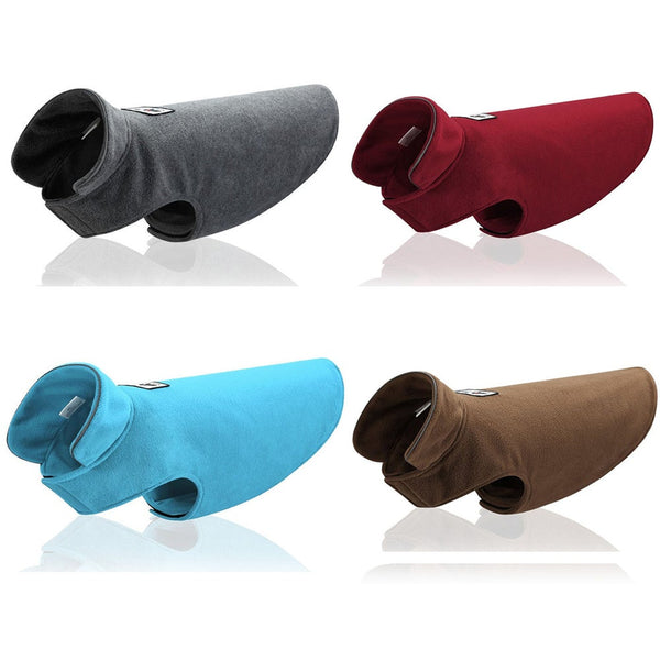 Pet Dog Sweater Winter Clothes Warm Fleeced Material Polar Dog Clothing & Shoes