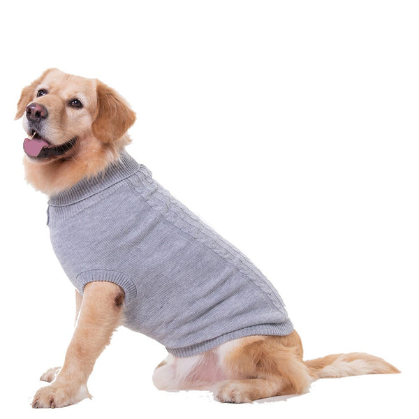 Pet Dog Sweaters Winter Warm Knitted Clothes Breathable Comf Dog Clothing & Shoes
