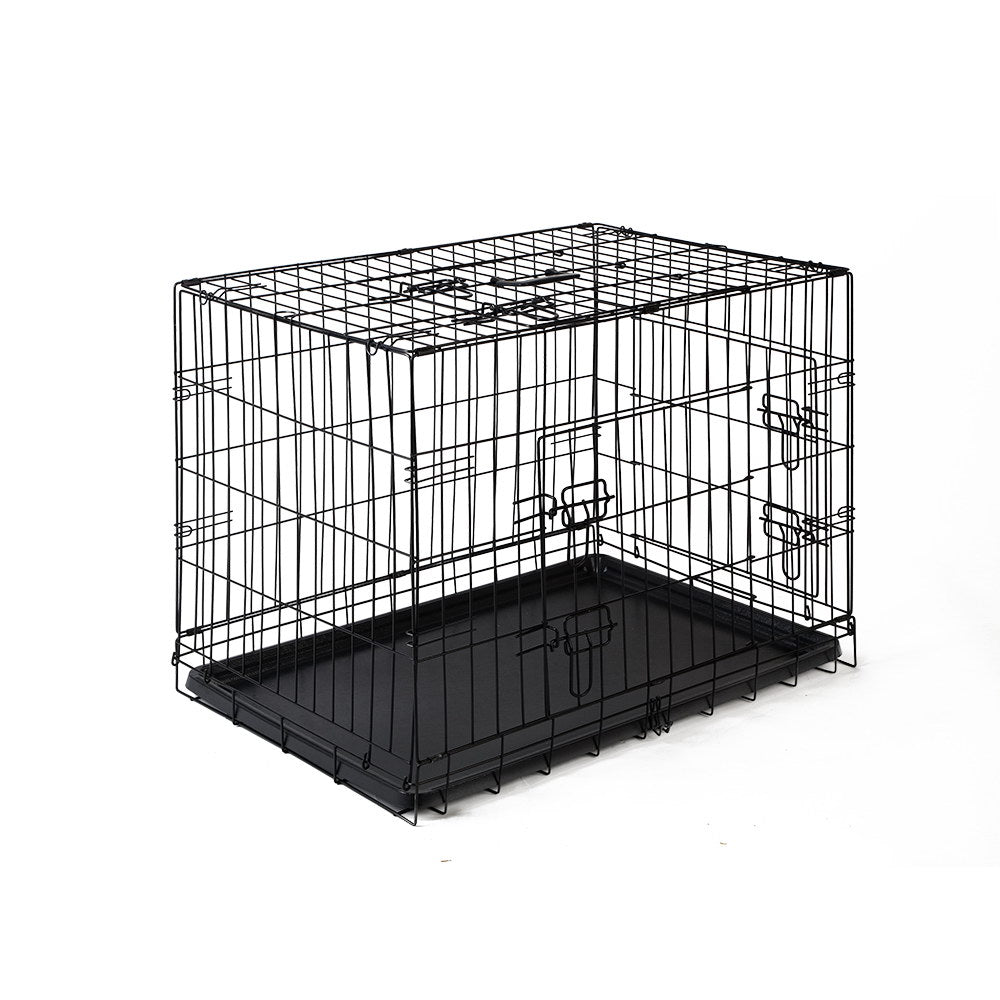 I.Pet Dog Cage 36Inch Black Dog Cages