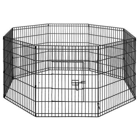 I.Pet Playpen Dog 30" 8 Panel Puppy Exercise Cage Enclosure Fence