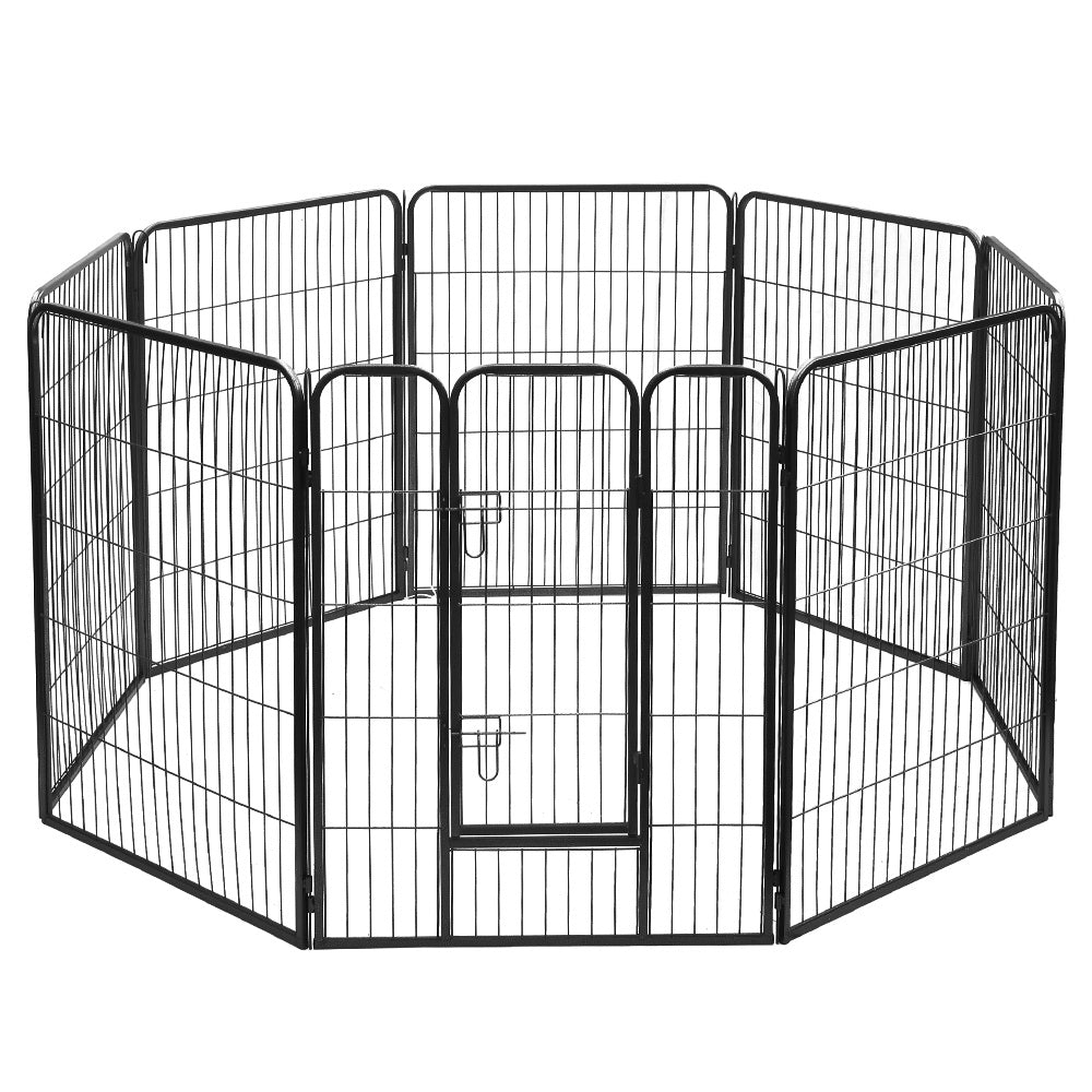 I.Pet Playpen Dog 40" 8 Panel Puppy Enclosure Fence Cage