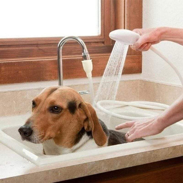 Cleaning Tools Pet Faucet Sprayer Dog Shower Head Sieve Bath Hose Pool Wash Hairdresser Push