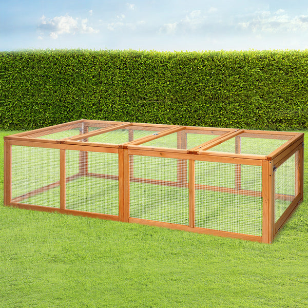 I.Pet Rabbit Hutch Chicken Coop Small Animal Cages & Hutches