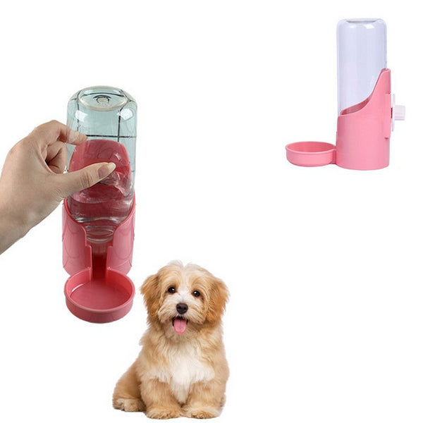 Dishes Feeders & Fountains Pet Hanging Automatic Waterer Gravity Feeder Dispenser For Dogs And Cats