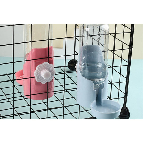 Dishes Feeders & Fountains Pet Hanging Automatic Waterer Gravity Feeder Dispenser For Dogs And Cats