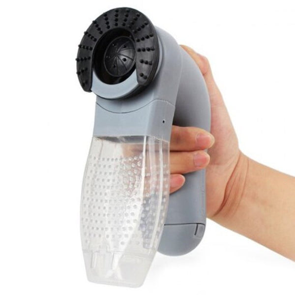 Pet Massage Cleaning Vacuum Cleaner Gray Dog Grooming