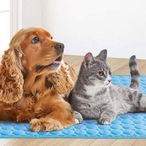 Washable Summer Cooling Dog Mat Pet Beds