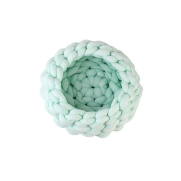 Chunky Knit Pet Bed For Dogs Or Cats Pet Beds