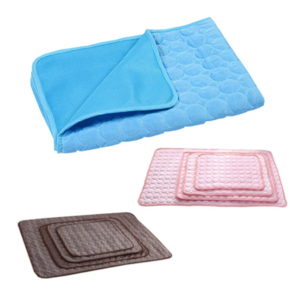 Washable Summer Cooling Dog Mat Pet Beds