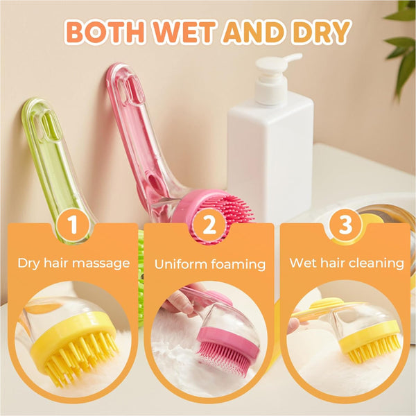 Pet Dog Bath Brush Cat Silicone Massage Shower Tool For Dogs Supplies Dog Grooming