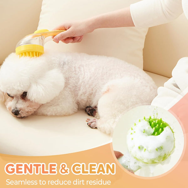 Pet Dog Bath Brush Cat Silicone Massage Shower Tool For Dogs Supplies Dog Grooming