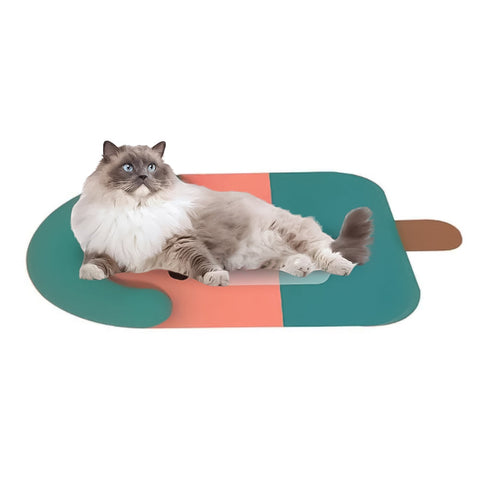 Pet Bed Watermelon Design Washable Cooling Mat With Pillow Extra Large Pet Beds