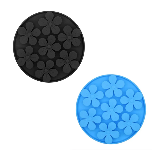 Dishes Feeders & Fountains Pet Cat Slow Feeder Food Mat Lick Feeding Enrichment Toy With Suction Cup