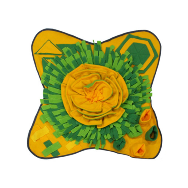 Pet Dog Snuffle Mat Nose Training Sniffing Pad Puzzle Toy Slow Feeding Wear Dog Snuffle Mats